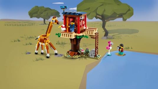 LEGO Creator 31116 3 in 1 Casa sullAlbero del Safari, Catamarano, Biplano, Kit di Costruzione - 11