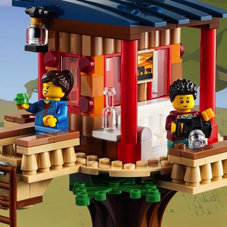 LEGO Creator 31116 3 in 1 Casa sullAlbero del Safari, Catamarano, Biplano, Kit di Costruzione - 4