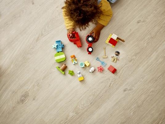 LEGO DUPLO Town 10950 Il Trattore della Fattoria e i Suoi Animali, con Pecora e Contadino, Giocattolo per Bambini - 9