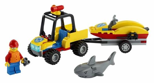 LEGO City Great Vehicles (60286). ATV di soccorso balneare - 2