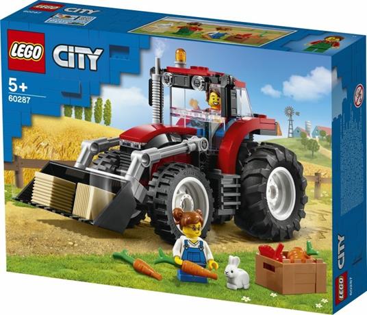 LEGO City 60287 Super Veicoli Trattore, Kit Fattoria con Coniglietto per Bambini e Bambine dai 5 anni - 11