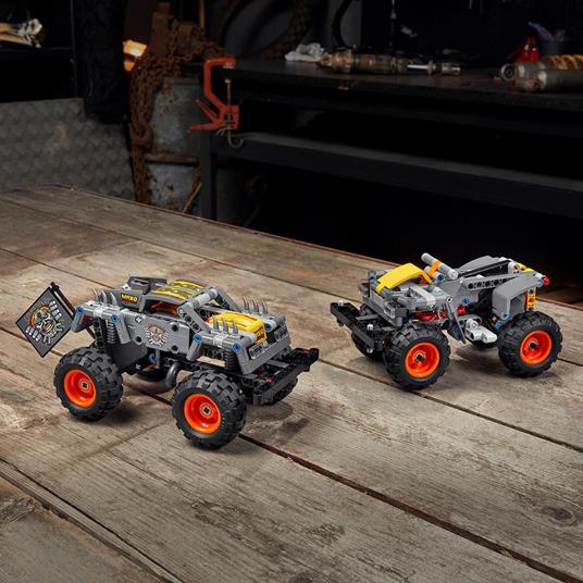LEGO Technic 42119 Monster Jam Max-D, Kit di Costruzione 2 in 1, Truck, Quad, Auto Pull-Back, Idea Regalo - 6