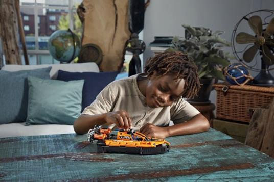 LEGO Technic 42120 Hovercraft di Salvataggio, Aereo, Kit di Costruzione 2 in 1, Veicoli Giocattolo per Bambini - 10