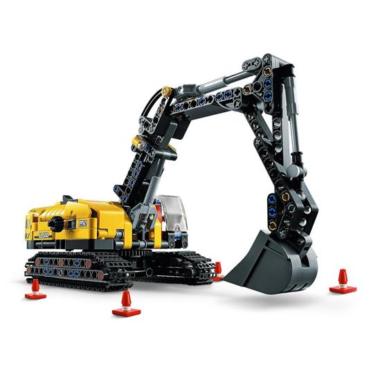 LEGO Technic 42121 Escavatore Pesante, Trattore, Modellino 2 in 1, Kit di Costruzione Veicolo Scavatore per Bambini - 3