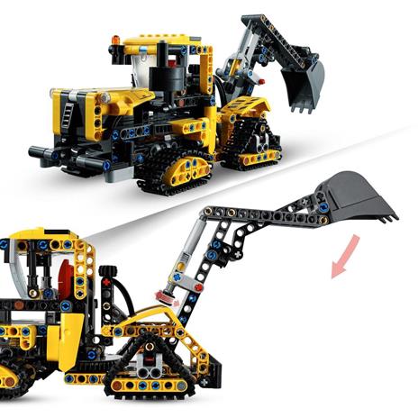 LEGO Technic 42121 Escavatore Pesante, Trattore, Modellino 2 in 1, Kit di Costruzione Veicolo Scavatore per Bambini - 6