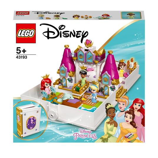 LEGO® 43193 - L’avventura fiabesca di Ariel, Belle, Cenerentola e Tiana