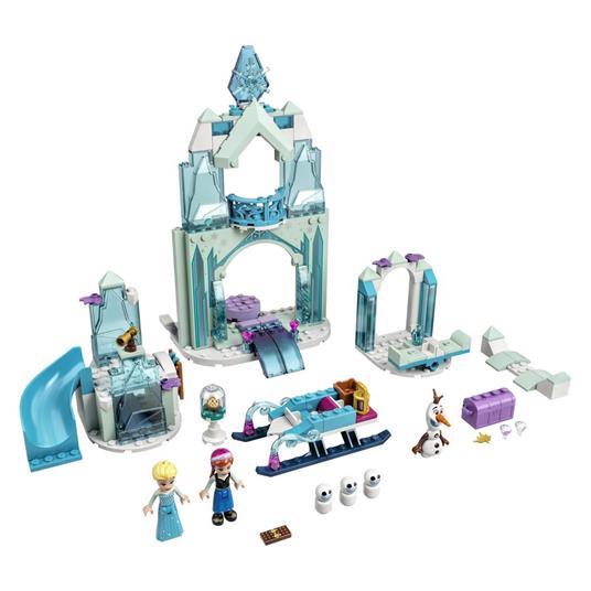 LEGO Disney Princess 43194 Il paese delle Meraviglie Ghiacciato di Anna ed Elsa, Castello di Frozen con 6 Mini Bamboline - 7