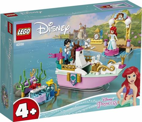 LEGO Disney Princess (43191). La barca della festa di Ariel