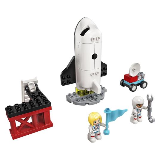 LEGO DUPLO 10944 Missione dello Space Shuttle, Razzo Spaziale Giocattolo e Astronauti, Giochi per Bambini, Idee Regalo - 7