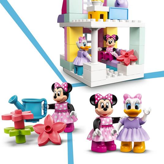 LEGO DUPLO Disney 10942 La Casa e il Caffè di Minnie, Giocattoli Costruibili per Bambini dai 2 Anni, Idea Regalo - 6