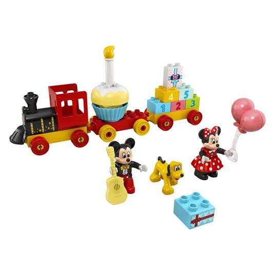 LEGO DUPLO Disney 10941 Il Treno del Compleanno di Topolino e Minnie, Giochi Educativi per Bambini dai 2 Anni, Idea Regalo - 7