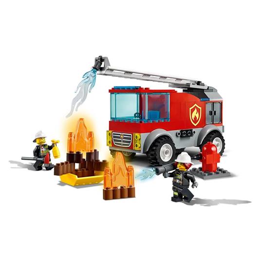 LEGO City 60280 Autopompa con Scala con Minifigure Pompiere, Idea Regalo per Bambini e Bambine dai 4 Anni in su - 4