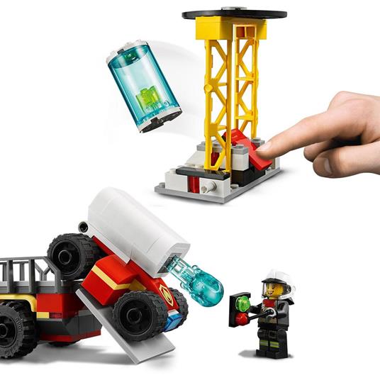 LEGO City 60282 Unità di Comando Antincendio, Giochi per Bambini dai 6 Anni, Idea Regalo con Vigile del Fuoco Giocattolo - 4
