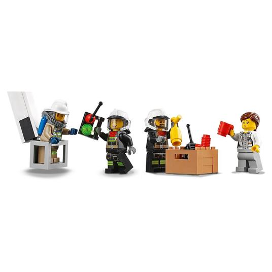 LEGO City 60282 Unità di Comando Antincendio, Giochi per Bambini dai 6 Anni, Idea Regalo con Vigile del Fuoco Giocattolo - 7