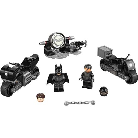 LEGO DC 76179 Inseguimento sulla Moto di Batman e Selina Kyle, Giocattolo per Bambini di 6+ Anni con Bat-Segnale - 7