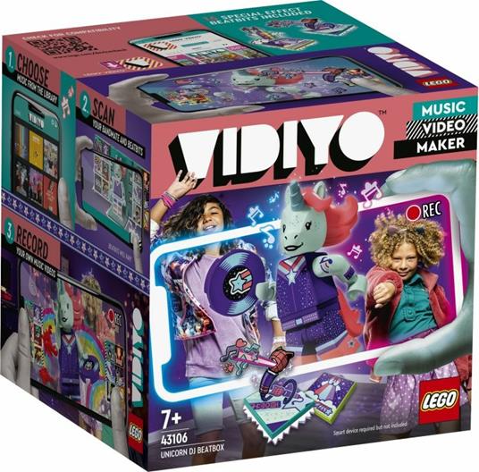 LEGO® 43106 - Unicorn DJ BeatBox