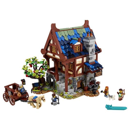 LEGO Ideas 21325 Fabbro Set Costruzioni per Adulti Casa Medievale Minifigure e Accessori Decorazione di Casa Idea Regalo - 8