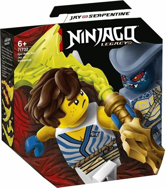 LEGO® 71732 - Battaglia epica - Jay vs Serpentino