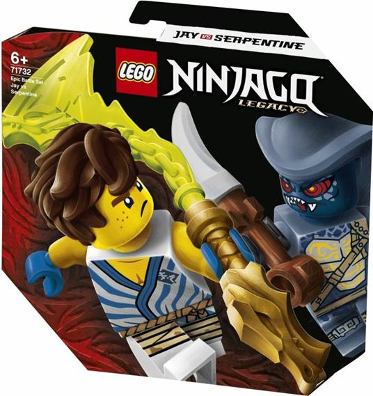 LEGO Ninjago (71732). Battaglia epica - Jay vs Serpentino - 10