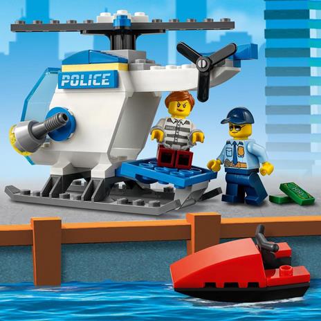 LEGO City 60275 Elicottero della Polizia con Minifigure Agente di Polizia e Ladro, per Bambini e Bambine dai 4 Anni in su - 6