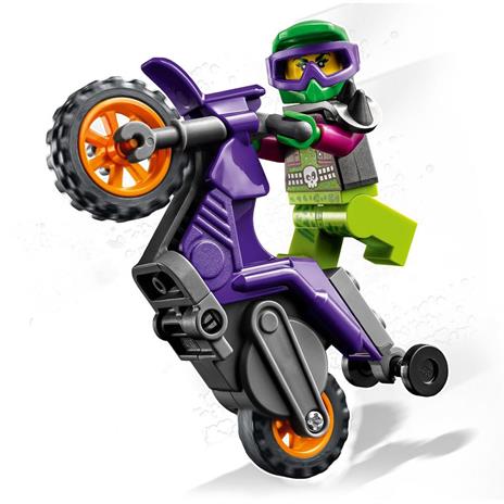 LEGO City Stuntz Stunt Bike da Impennata, Moto Giocattolo con Funzione "Carica e Vai", Giochi per Bambini dai 5 Anni, 60296 - 5