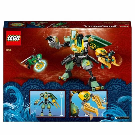 LEGO Ninjago (71750). Idro-Mech di Lloyd - 9