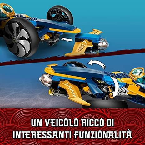 LEGO Ninjago (71752). Bolide subacqueo dei Ninja - 4