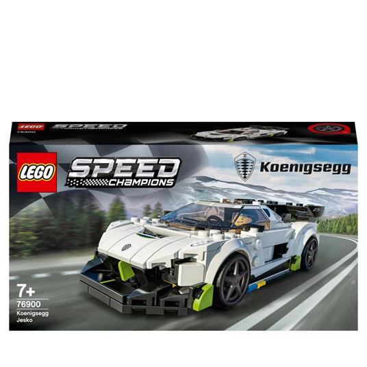 LEGO Speed Champions 76900 Koenigsegg Jesko, Auto Sportiva con Minifigure  del Pilota, Macchina Giocattolo per Bambini