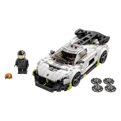 LEGO Speed Champions 76900 Koenigsegg Jesko, Auto Sportiva con Minifigure del Pilota, Macchina Giocattolo per Bambini - 7