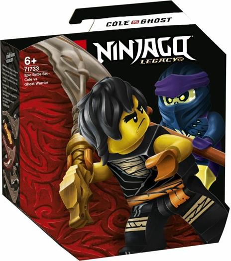 LEGO Ninjago (71733). Battaglia epica - Cole vs Guerriero fantasma