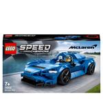 LEGO Speed Champions 76902 McLaren Elva, Macchina Giocattolo per Bambini dai 7 Anni, Auto Sportiva da Corsa con Pilota