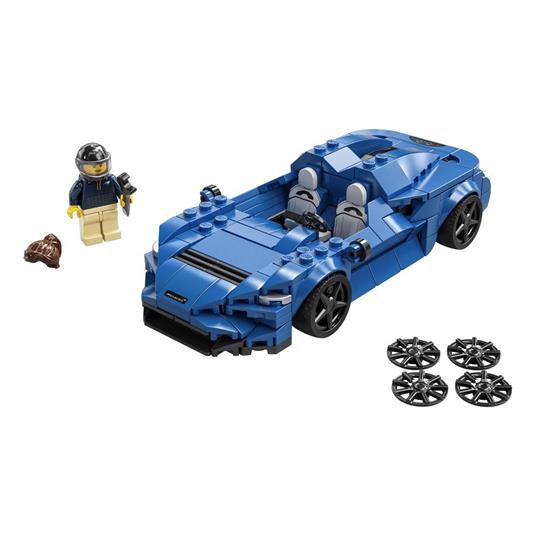 LEGO Speed Champions 76902 McLaren Elva, Macchina Giocattolo per Bambini dai 7 Anni, Auto Sportiva da Corsa con Pilota - 7