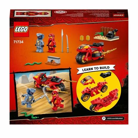 LEGO Ninjago (71734). La moto-lama di Kai - 9