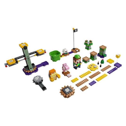 LEGO Super Mario 71387 Avventure di Luigi - Starter Pack, Giocattolo con Personaggi Interattivi - 8
