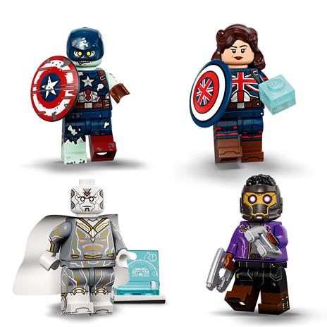 LEGO Minifigures (71031). Marvel Studios, Giocattolo Creativo Supereroi, 1 di 12 Minifigures Collezionabili - 5