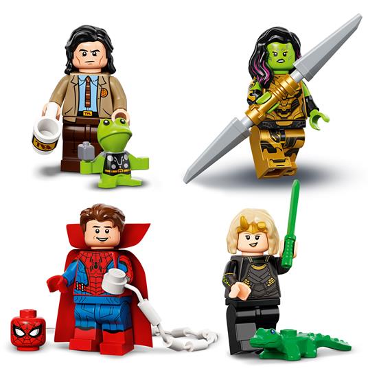 LEGO Minifigures (71031). Marvel Studios, Giocattolo Creativo Supereroi, 1 di 12 Minifigures Collezionabili - 6