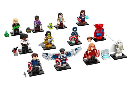LEGO Minifigures (71031). Marvel Studios, Giocattolo Creativo Supereroi, 1  di 12 Minifigures Collezionabili
