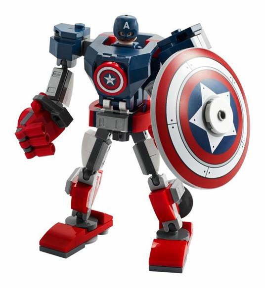 LEGO Super Heroes (76168). Armatura mech di Capitan America - 2