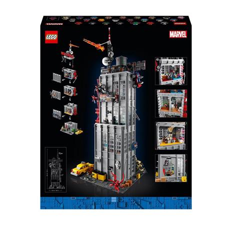LEGO Marvel 76178 Daily Bugle di Spider-Man, Iconico Set da Collezione per Adulti con 25 Minifigure, Idea Regalo - 9
