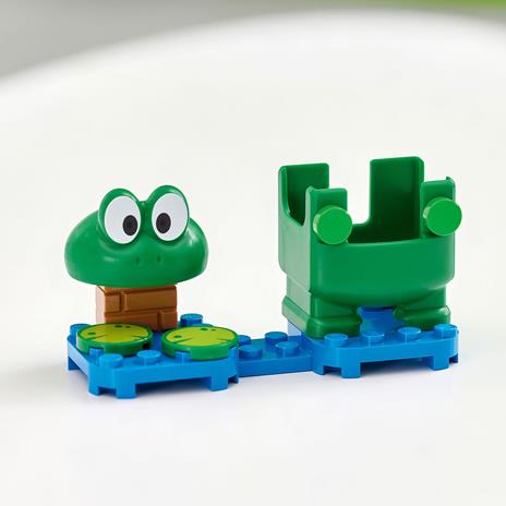 LEGO Super Mario (71392). Mario Rana. Power Up Pack, Giocattoli per Bambini, Giocattoli Creativi - 4