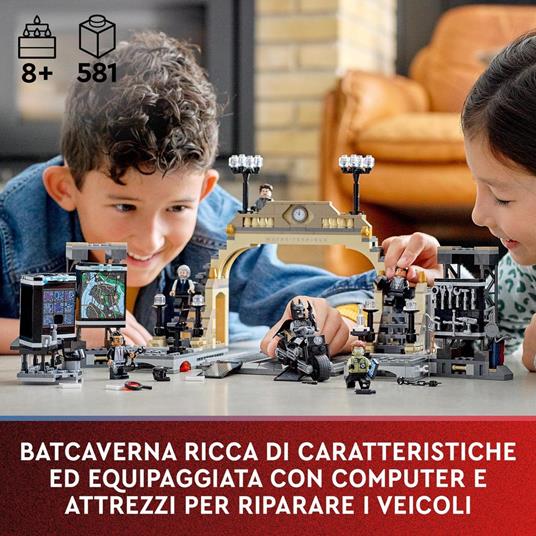 LEGO DC 76183 Batman Batcaverna: Faccia A Faccia con The Riddler, Moto Giocattolo, Giochi per Bambini di 8+ Anni - 2