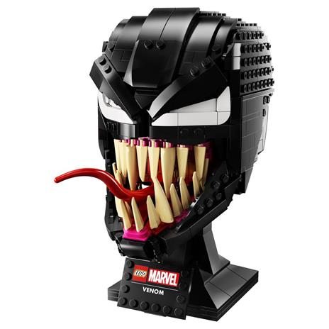 LEGO Super Heroes 76187 Venom, Maschera del Nemico di Spider-Man, Fai da Te da Collezione - 7