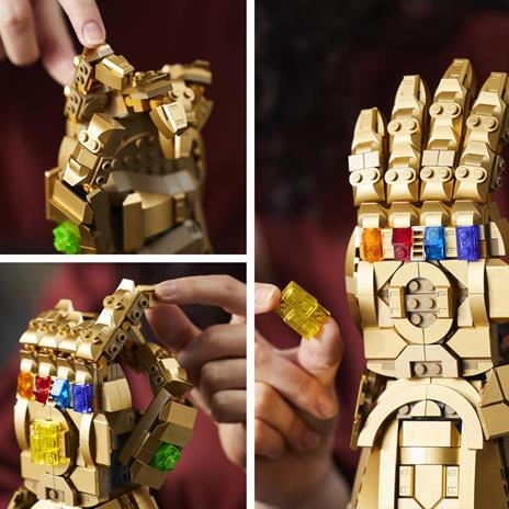 LEGO Super Heroes Marvel 76191 Guanto dell’Infinito di Thanos, Modello da Costruzione Avengers da Collezione, Set per Adulti - 4