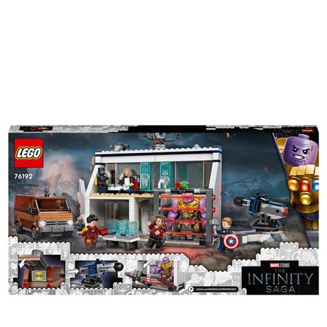 LEGO Super Heroes 76192 Marvel Avengers: Endgame, la Battaglia Finale, Set per Bambini dai 8 Anni con Thanos e 6 minifigure - 8