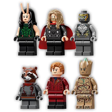 LEGO Super Heroes Marvel 76193 LAstronave dei Guardiani, Giocattoli Avengers con le Minifigure di Thor e Star-Lord - 6