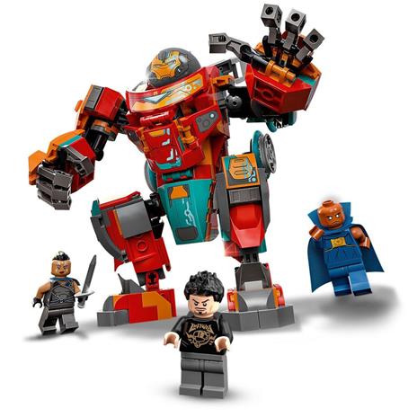 LEGO Marvel 76194 Iron Man Sakaariano di Tony Stark, da Action Figure ad Autovettura, Giocattoli per Bambini dai 8 anni - 3