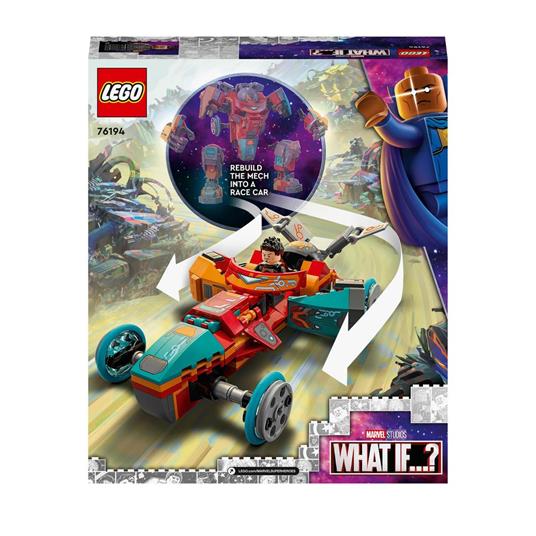 LEGO Marvel 76194 Iron Man Sakaariano di Tony Stark, da Action Figure ad Autovettura, Giocattoli per Bambini dai 8 anni - 8