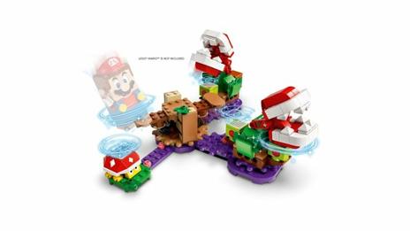 LEGO Super Mario (71382).La sfida rompicapo della Pianta Piranha - 3