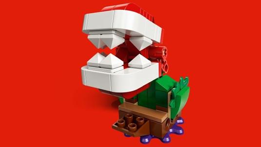 LEGO Super Mario (71382).La sfida rompicapo della Pianta Piranha - 4
