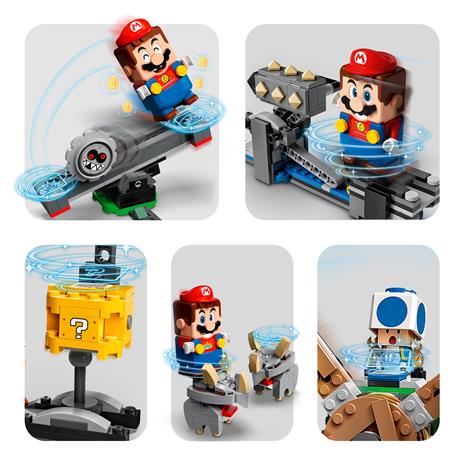 LEGO Super Mario (71390). L'Abbattimento dei Reznor. Pack di Espansione, Giocattoli da Collezione, Giocattoli Creativi - 3
